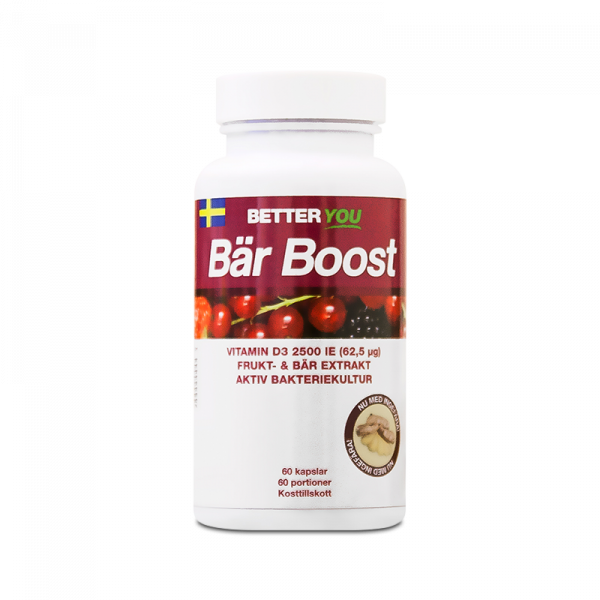 Vitaminer - Bär Boost kapslar - Better You - Piggabutiken.se Vitaminer - Bär Boost kapslar - Better You - Piggabutiken.se