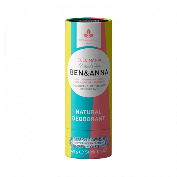 Deo-Stick Coco Mania 40g - Ben & Anna - Piggabutiken.se Deo-Stick Coco Mania 40g - Ben & Anna - Piggabutiken.se
