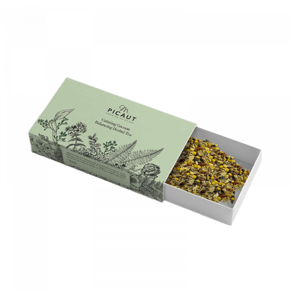 Calming Cocoon Balancing Herbal Tea - M Picaut - piggabutiken.se Calming Cocoon Balancing Herbal Tea - M Picaut - piggabutiken.se