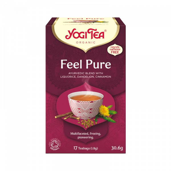 Te Feel Pure 17 påsar - Yogi Tea - Piggabutiken.se Te Feel Pure 17 påsar - Yogi Tea - Piggabutiken.se