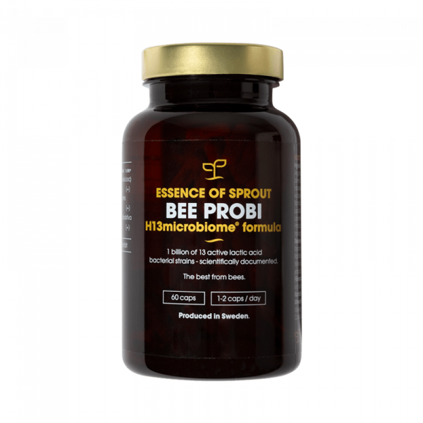 Bee Probi - 60 kapslar - Essence of Sprout - piggabutiken.se Bee Probi - 60 kapslar - Essence of Sprout - piggabutiken.se