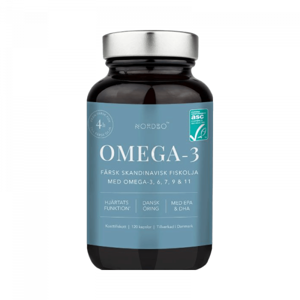 ASC-certifierad Omega 3 - Kapslar - NORDBO - Piggabutiken.se ASC-certifierad Omega 3 - Kapslar - NORDBO - Piggabutiken.se
