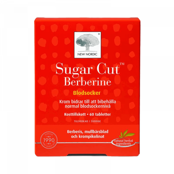 Sugar Cut Berberine 60 tabletter - New Nordic - PiggaButiken.se Sugar Cut Berberine 60 tabletter - New Nordic - PiggaButiken.se