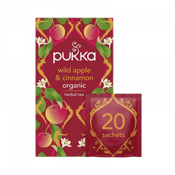 Ekologiskt Te - Wild Apple & Cinnamon - Pukka Tea - Piggabutiken.se Ekologiskt Te - Wild Apple & Cinnamon - Pukka Tea - Piggabutiken.se